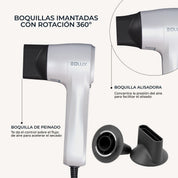 Secador de Pelo Iónico EX01 en Perla