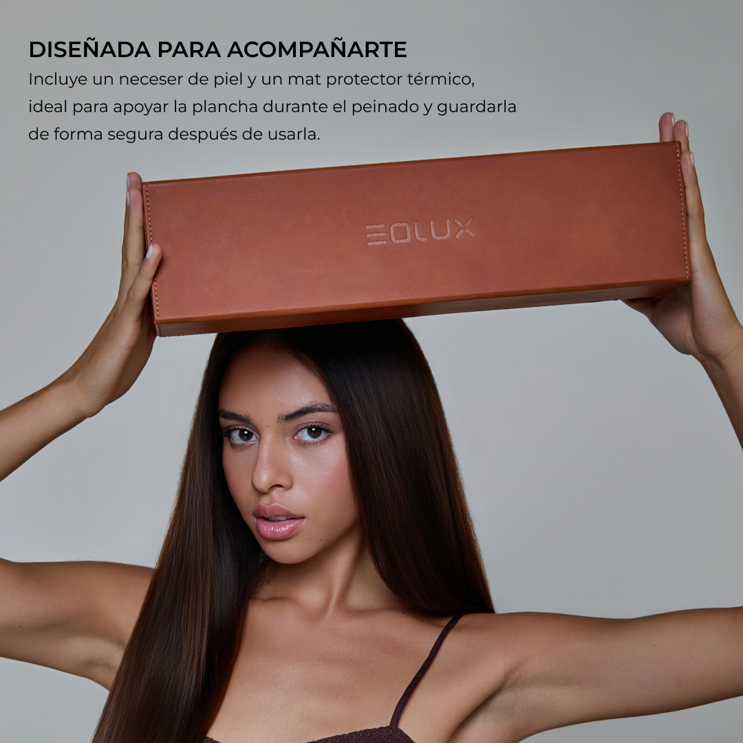 Plancha de pelo con nanotecnología