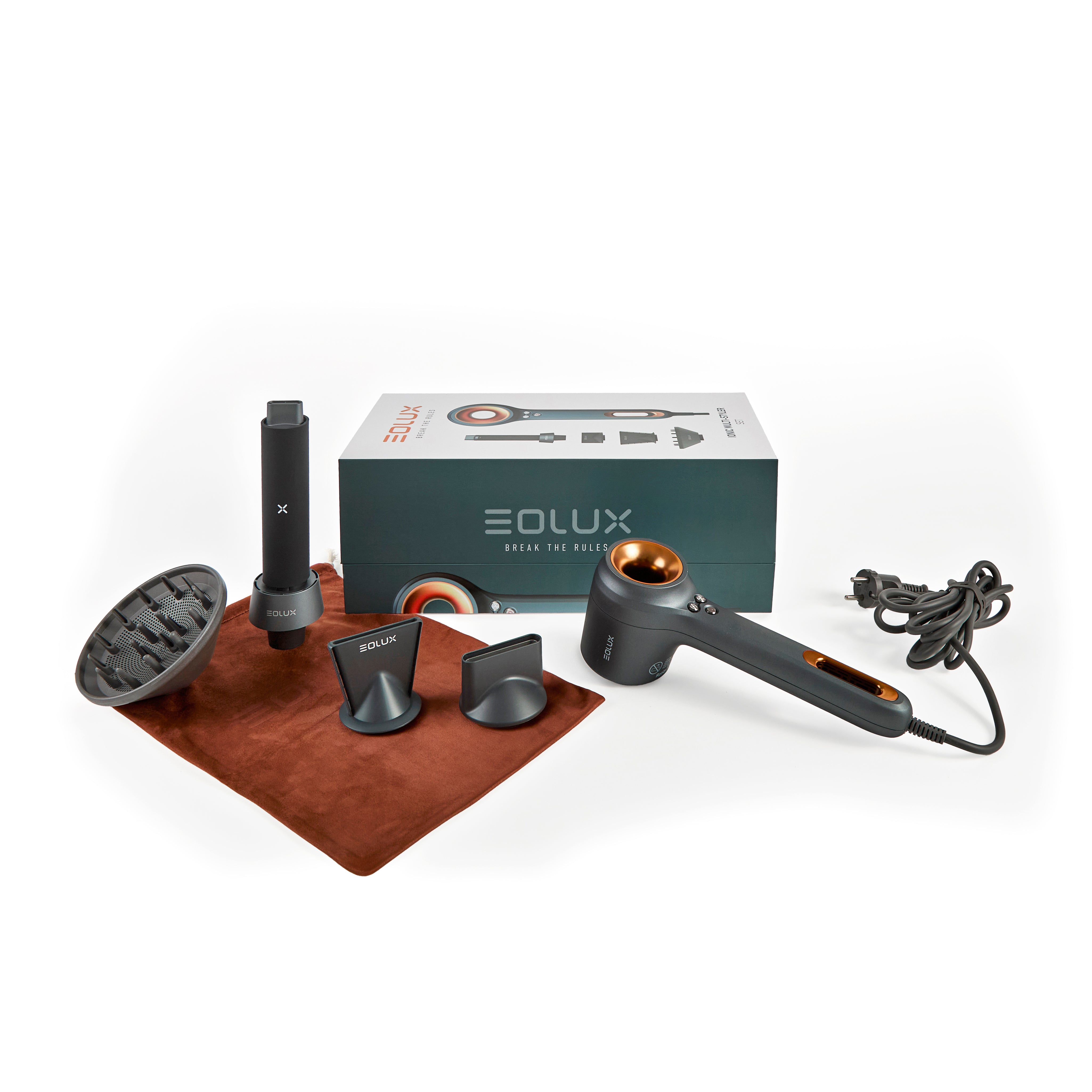 EOLUX Multi‑Styler Iónico — Colección Bronce