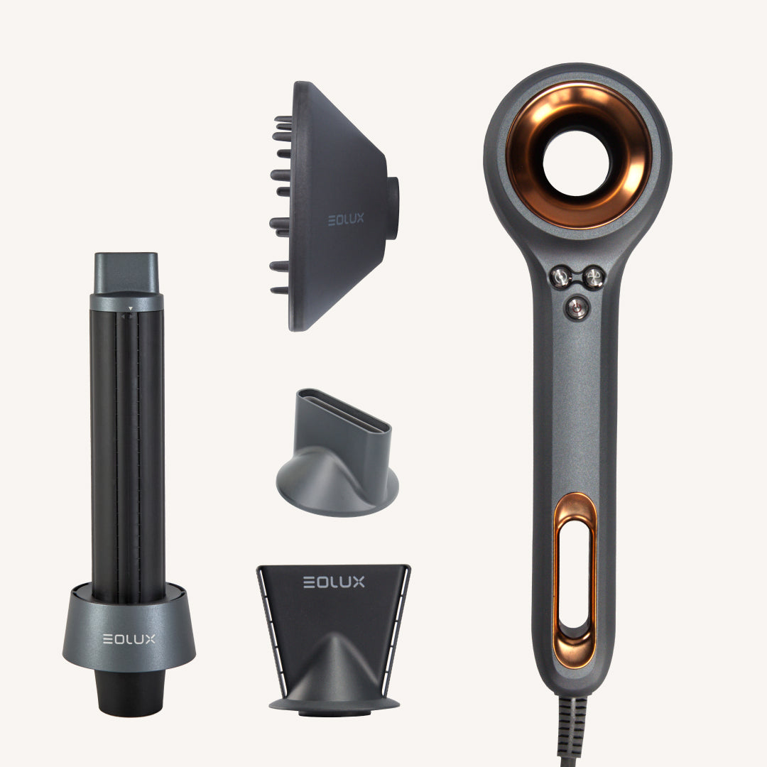 EOLUX Multi‑Styler Iónico — Colección Bronce