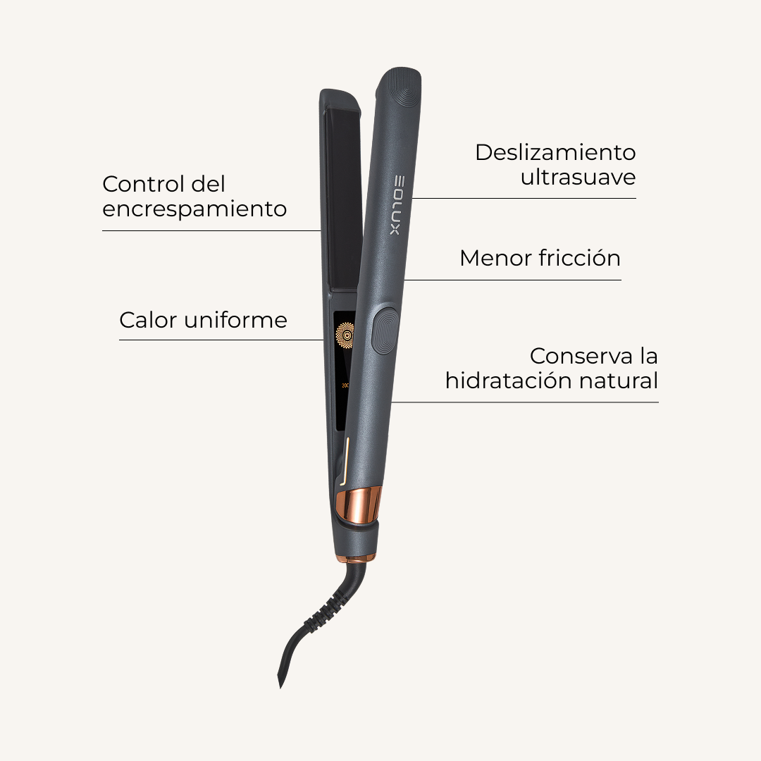 Plancha de pelo con nanotecnología