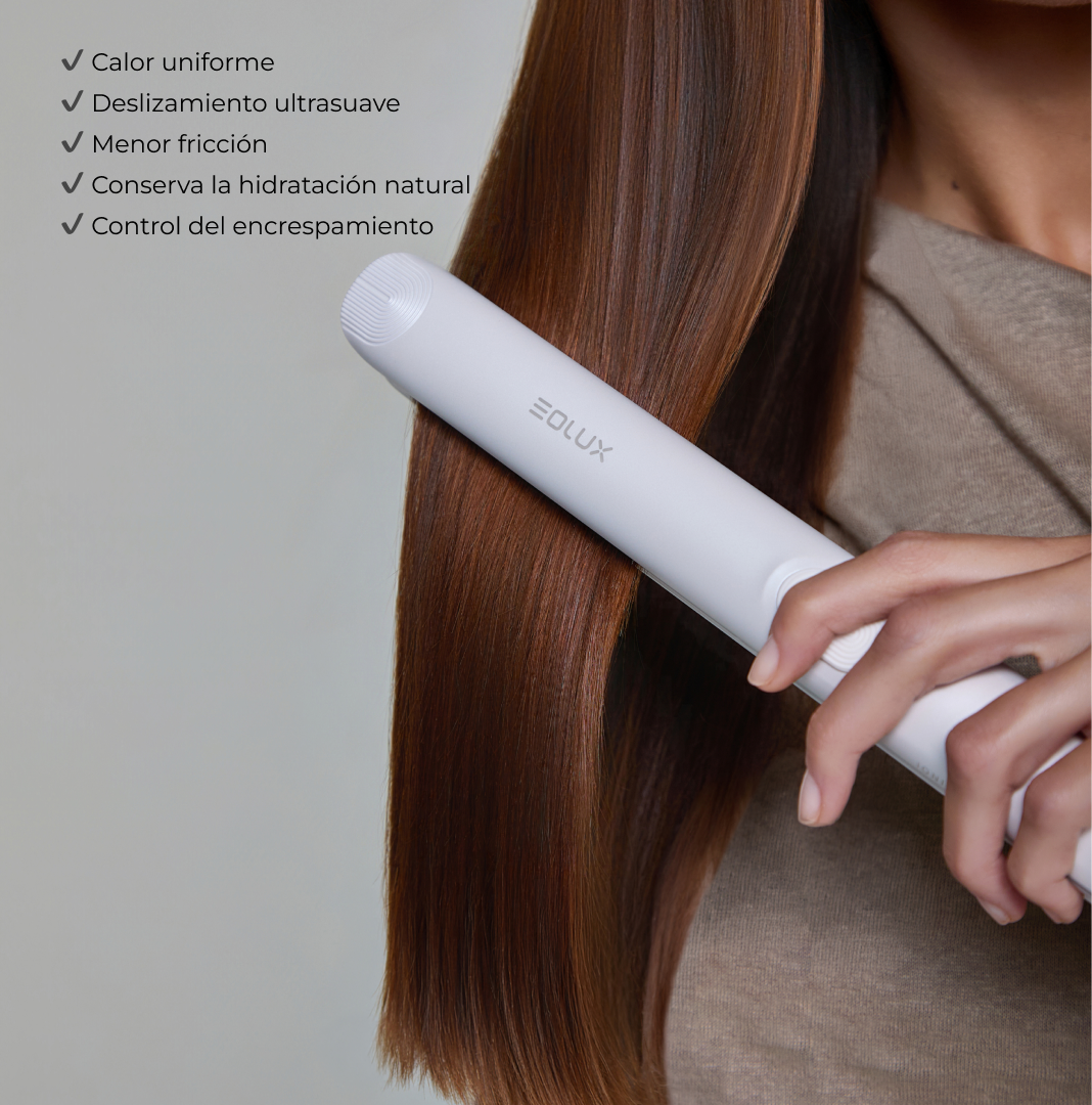 Plancha de pelo con nanotecnología