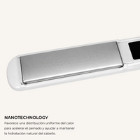 Plancha de pelo con nanotecnología