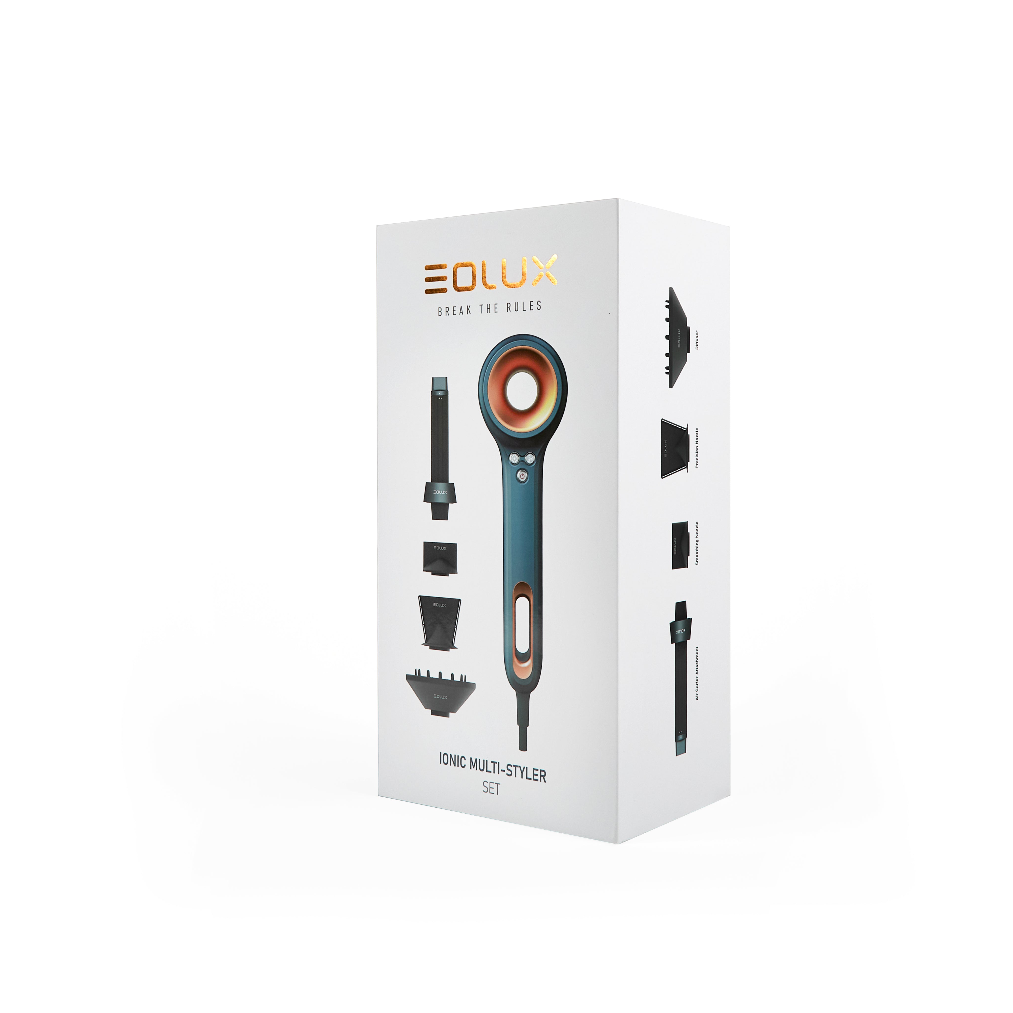 EOLUX Multi‑Styler Iónico — Colección Bronce